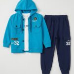 Boy 3pc Terry suit with Original Logo