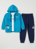 Boy 3pc Terry suit with Original Logo