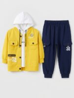 Boy 3pc Terry suit with Original Logo - Image 3
