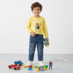 Boy Dress with Too Cool Bear Design - Image 3