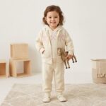 Baby Girl 3pc suit with Bow Design