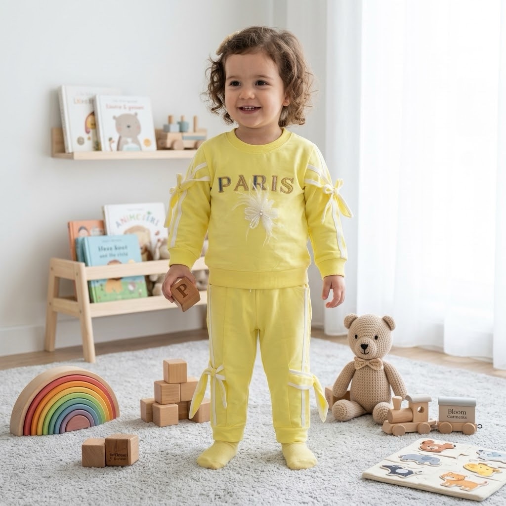 img_4736 Baby suit with Paris and Bow Design - Image 1