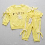 Baby suit with Paris and Bow Design - Image 2