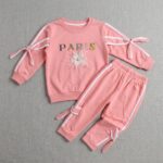 Baby suit with Paris and Bow Design - Image 4