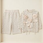 Baby suit with Embosed Flowers - Image 2