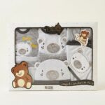 New Born Gift Box Bear Embroided BG0077